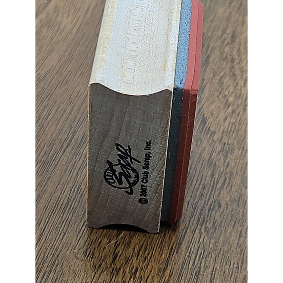 Three 2007 Club Scrap Wood Rubber Stamps- Once Upon A Time, Shop, And Ledger/log - Picture 14 of 16